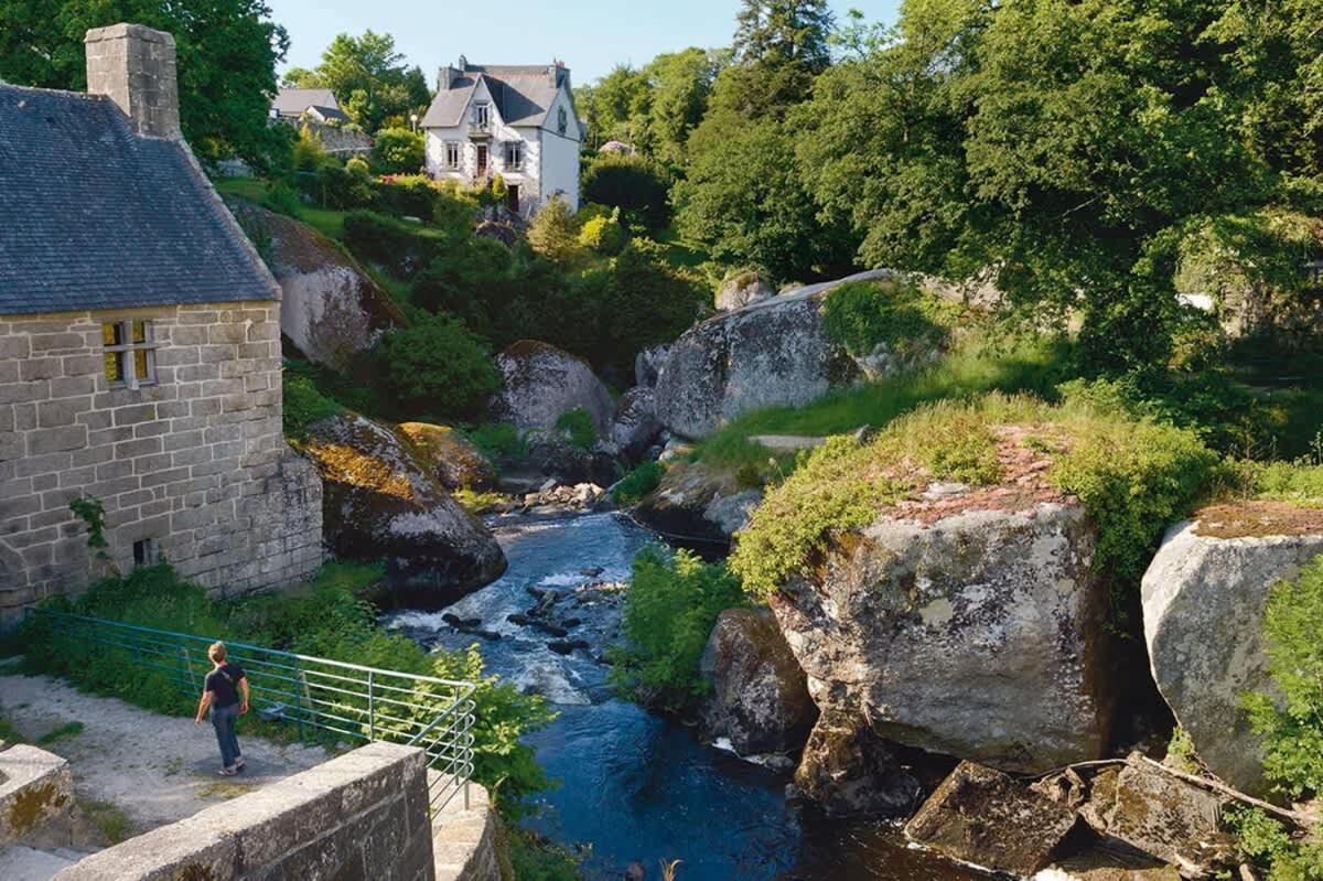 Kermartin - Maison De Famille Avec Vue Sur La Baie De Morlaix Plouézocʼh Exterior foto